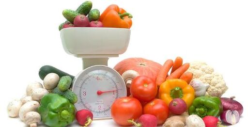weigh vegetables for diabetes