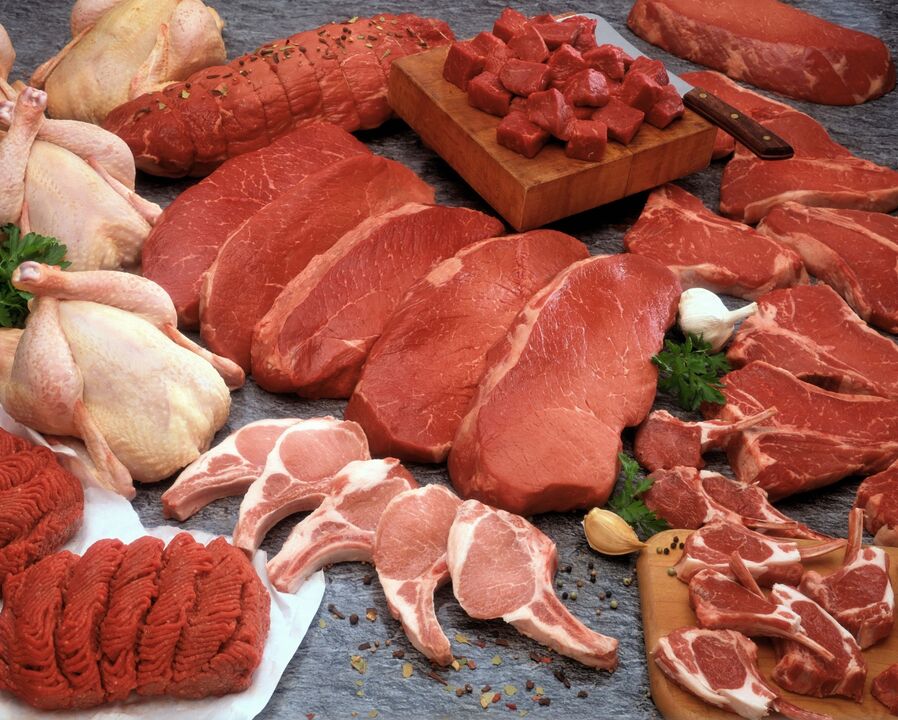 meat products on a blood group diet