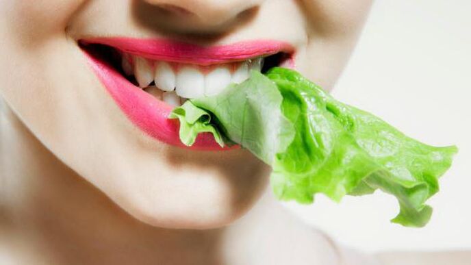 a lettuce leaf for weight loss of 5 kg per week