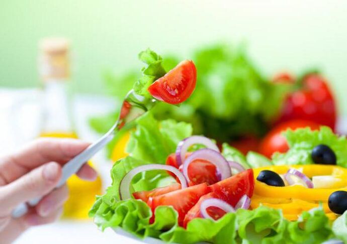 vegetable salad to lose weight per week for 5 kg