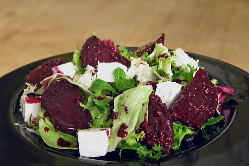 beet and cheese salad for weight loss