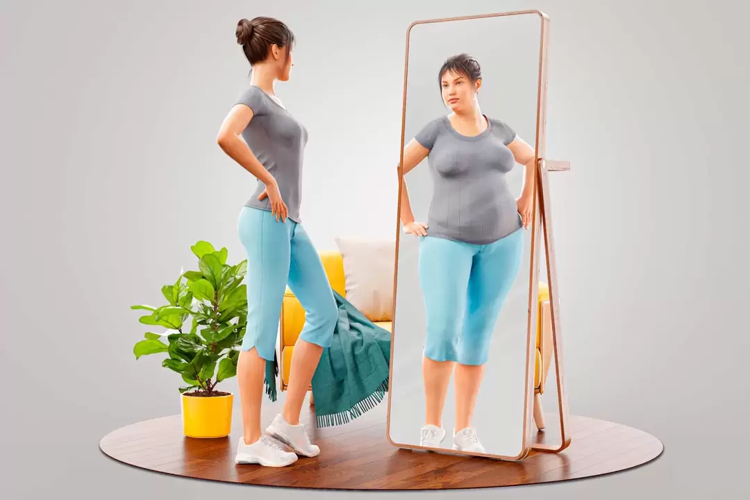 By imagining yourself having a slim figure, you can be motivated to lose weight. 