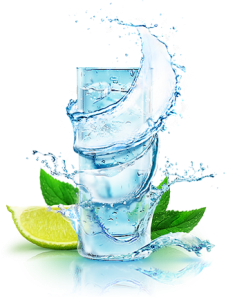 Water to flush toxins from the body